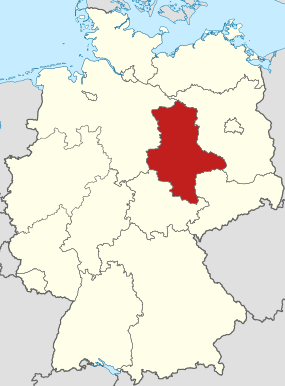 Sachsen-Anhalt Karte